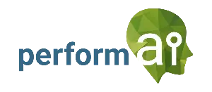 PERFORM AI: Performance with Artificial Intelligence AI logo